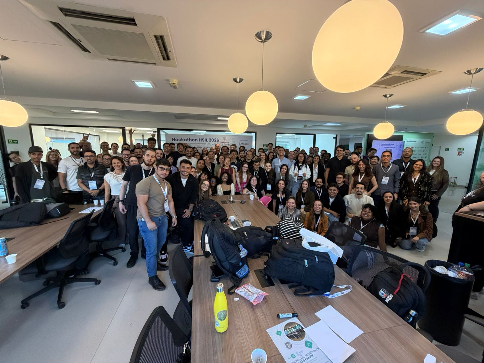 Hackathon floor · April 2026